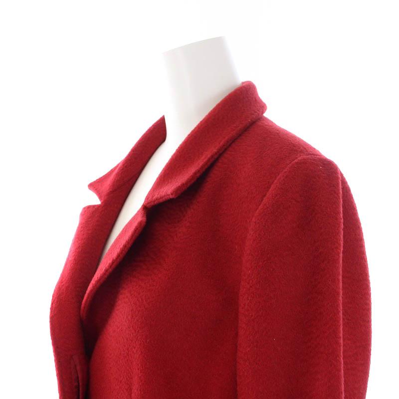 Max Mara（マックスマーラ） ロングコート キャメル 白タグ 38 S 赤