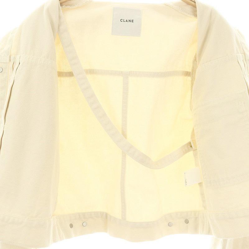 クラネ CLANE 23SS ベルスリーブ コンパクト デニムジャケット