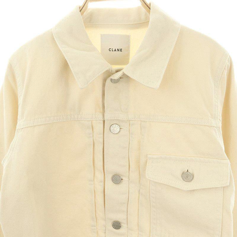 CLANE - 23SSデニムジャケット クラネ CLANE 23SS ベルスリーブ コンパクト デニムジャケット