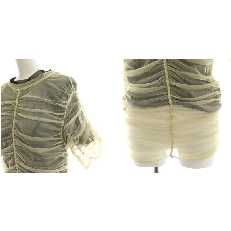 プランクプロジェクト PRANK PROJECT 23SS See-Through Gathered