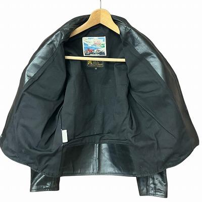 エアロレザー AEROLEATHER レザー シングル ライダース ジャケット 馬  