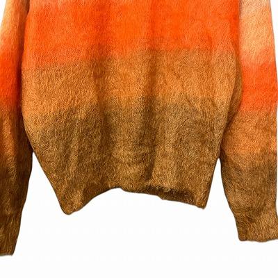 イザベルマラン ISABEL MARANT グラデーション モヘア ニット オレンジ 