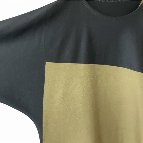 ISSEY MIYAKE ブラック 格子模様 半袖Tシャツ ISSEY MIYAKE MEN 黒 Tシャツ ブラック シワ加工 - メルカリ