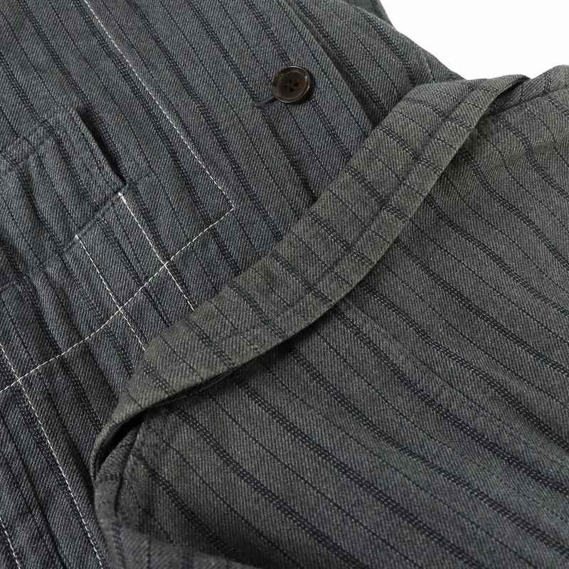 コムデギャルソンオム未使用22SSストライプ柄テーラードジャケット S