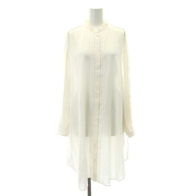 アドーア ADORE 22AW エアリーケーブルニットベスト付きロングシャツ