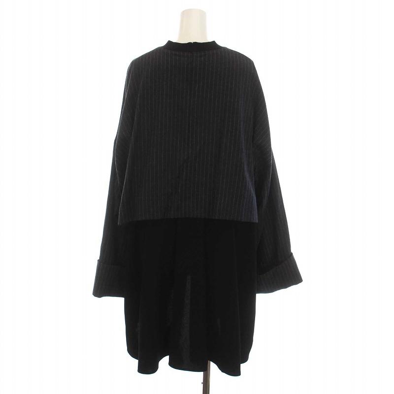 エンフォルド ENFOLD 22AW LAYERED PULLOVER レイヤード プルオーバー 