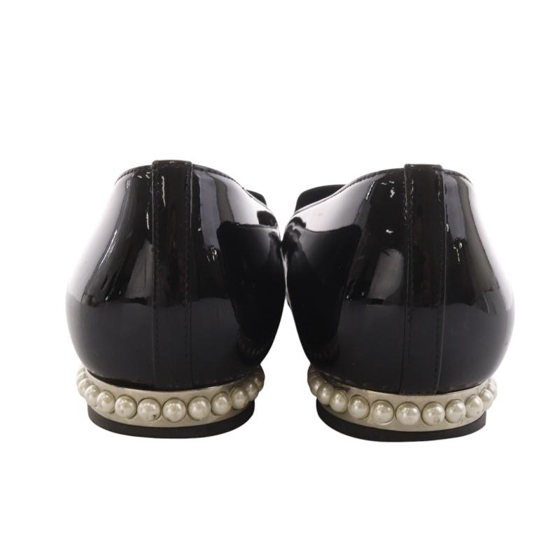 美品✨　CHANEL オペラシューズ　レザー　ローファー　ココマーク　パール 楽天市場】シャネル CHANEL ローファー 革靴 オペラシューズ