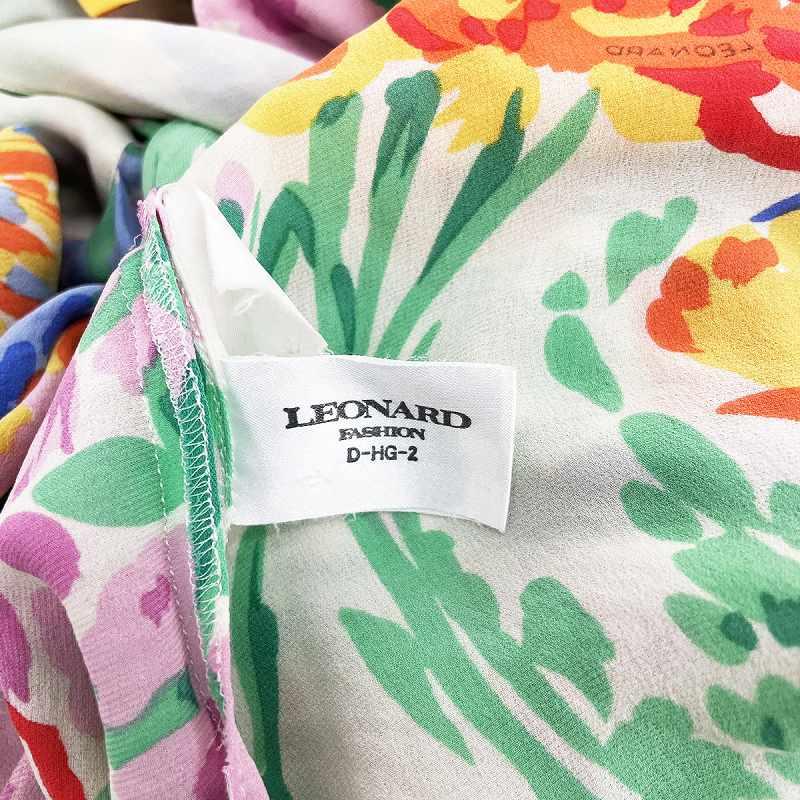 LEONARD レオナール ヴィンテージ シャツ ブラウス シアー 長袖