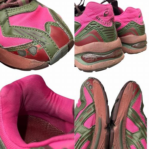 Kiko Kostadinov ピンク グレー マフラー Kiko Kostadinov ピンク グレー マフラー