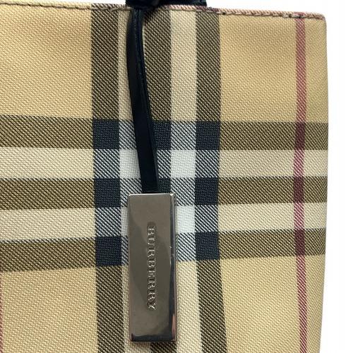 BURBERRY バーバリー コーティングキャンバス ノバチェック  