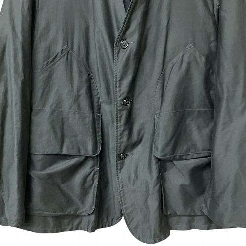 コモリ COMOLI 21SS COTTON SATIN HUNTING JACKET コットン
