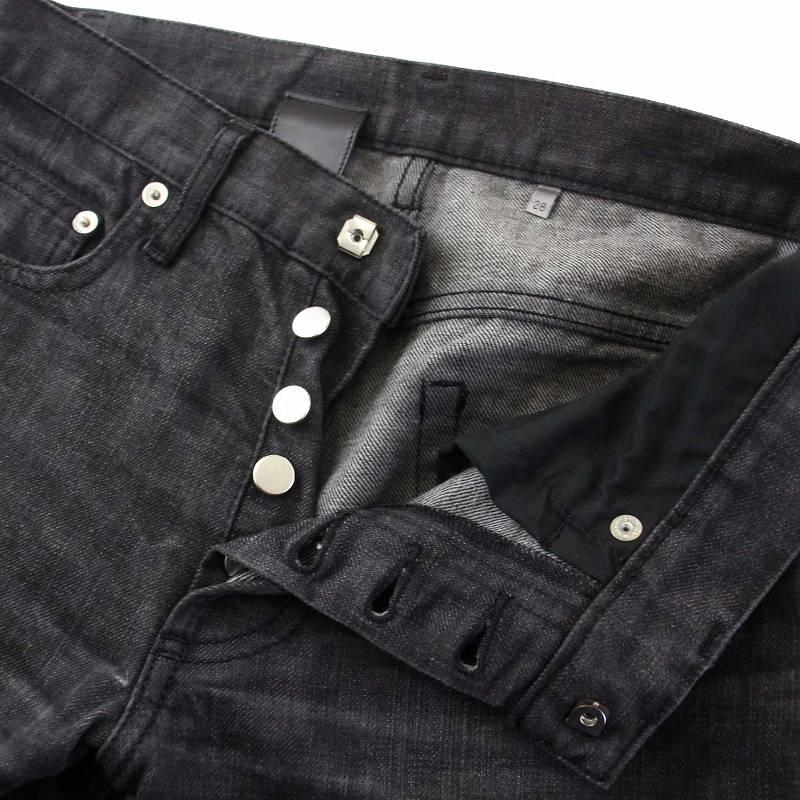 ディオールオム Dior HOMME デニムパンツ ジーンズ ストレート ボタン