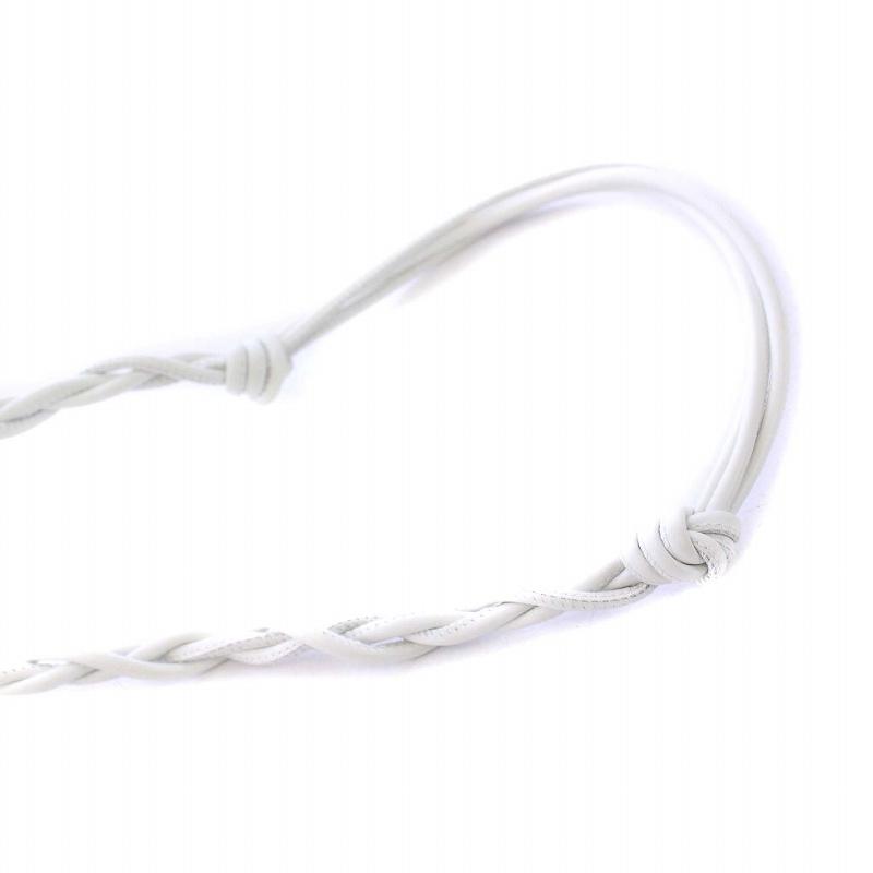 JIL SANDERオフホワイトレザーショルダーバッグレディース2way ショルダーバッグ バッグ 2Way レザー ショルダー レディース