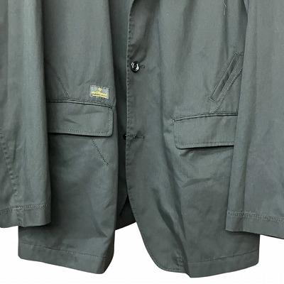 【中古】アンダーカバー UNDERCOVER T/C ツイルパッカリングルーズジャケット 黒 ブラック 3 L位 US1E4192-1 メンズ アンダーカバー UNDERCOVER T/C ツイルパッカリングルーズジャケット
