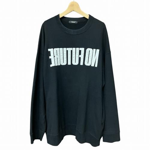 アンダーカバー UNDERCOVER 23AW NOFUTURE SWEAT SHIRT オーバーサイズ