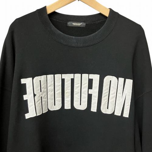 アンダーカバー UNDERCOVER 23AW NOFUTURE SWEAT SHIRT オーバーサイズ