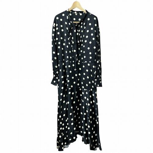 ステラマッカートニー STELLA McCARTNEY ボウタイ ロング ワンピース