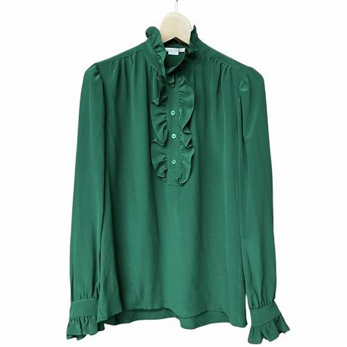 ステラマッカートニー STELLA McCARTNEY シルク フリル ブラウス