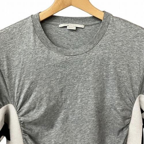 ステラマッカートニー STELLA McCARTNEY サイドロゴ Tシャツ 半袖 灰
