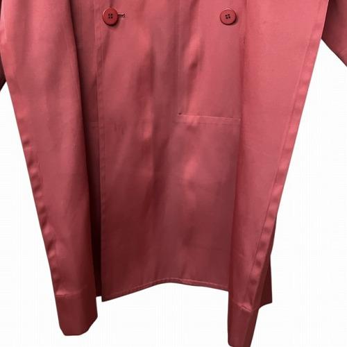 【お値下げ】ミーバイイッセイミヤケ　コート　レッド イッセイミヤケメン ISSEY MIYAKE MEN 22AW ダブルブレスト