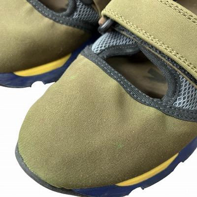 MARNI（マルニ） ベルクロ スニーカーサンダル メッシュ切替 カーキ 35