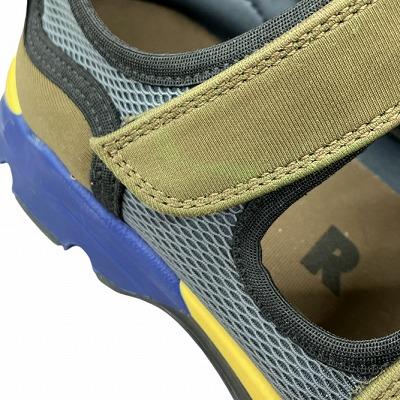 MARNI（マルニ） ベルクロ スニーカーサンダル メッシュ切替 カーキ 35