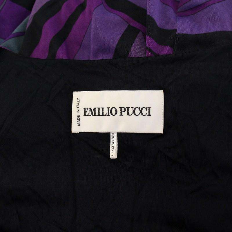 【美品】EMILIO PUCCI プッチ柄 膝丈ワンピース ドレープ 七分袖 Yahoo!オークション - 美品 EMILIO PUCCI プッチ柄 ワンピース