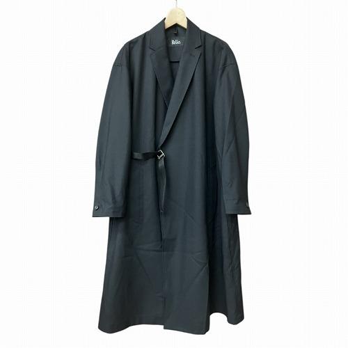 創 ザ リラクス THE RERACS ウール タイロッケン コート ザ リラクス THE RERACS 20SS ウール タイロッケン コート 黒 ブラック