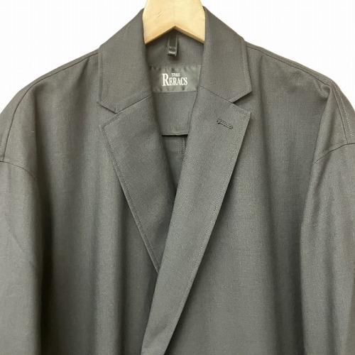 創 ザ リラクス THE RERACS ウール タイロッケン コート ザ リラクス THE RERACS 20SS ウール タイロッケン コート 黒