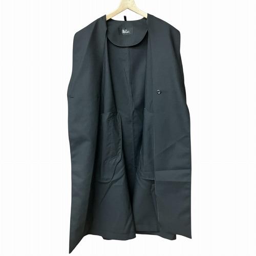 創 ザ リラクス THE RERACS ウール タイロッケン コート ザ リラクス THE RERACS 20SS ウール タイロッケン コート 黒