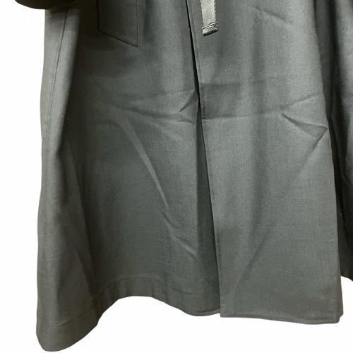 創 ザ リラクス THE RERACS ウール タイロッケン コート ザ リラクス THE RERACS 20SS ウール タイロッケン コート 黒