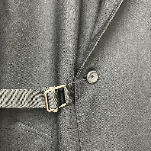 創 ザ リラクス THE RERACS ウール タイロッケン コート ザ リラクス THE RERACS 20SS ウール タイロッケン コート 黒