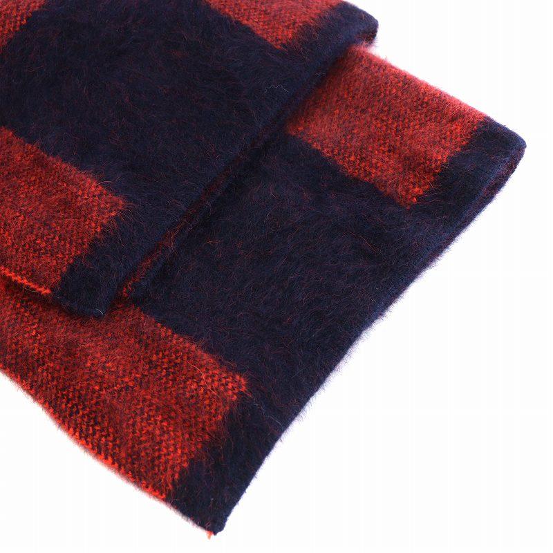 エトレトウキョウ ETRE TOKYO ポンチョ チェック柄 ウール アウター F