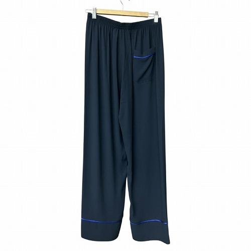 【中古】マルニ MARNI 20AW イージー ワイド パンツ 紺 ネイビー 38 PAMA018310TV285 ■GY41 レディース MARNI（マルニ） MARNI 20AW イージー ワイド パンツ 紺 ネイビー 38
