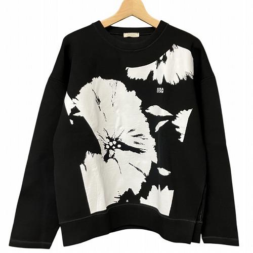 ニナリッチ NINA RICCI フラワー プリント プルオーバー