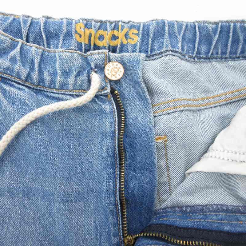 マザー mother SNACKS デニムパンツ ジーンズ ワイド イージーウエスト