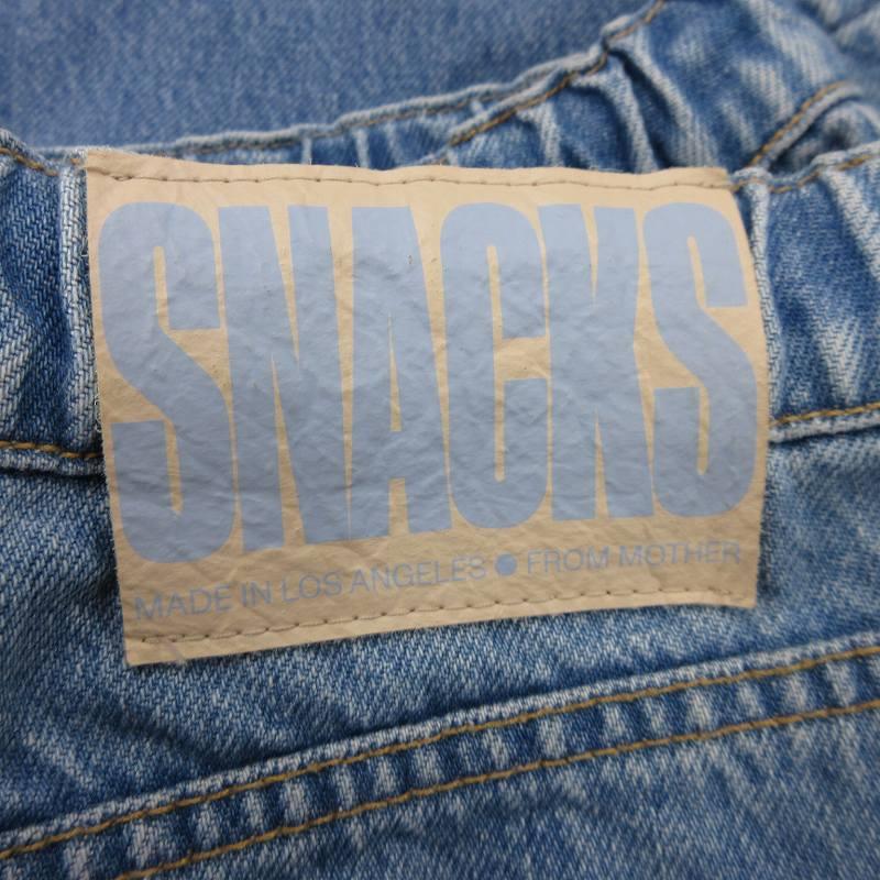 マザー mother SNACKS デニムパンツ ジーンズ ワイド イージーウエスト