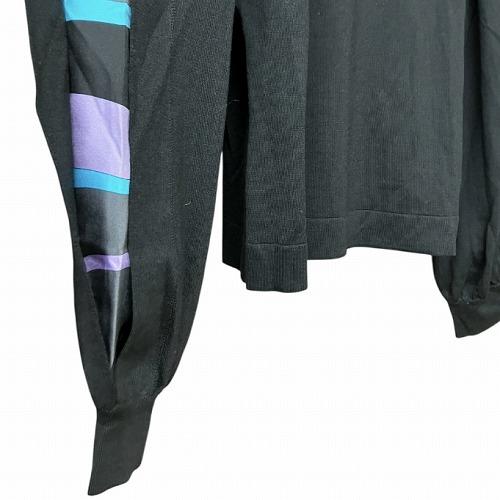 未使用品 エミリオプッチ EMILIO PUCCI Vネック ニット セーター 袖 