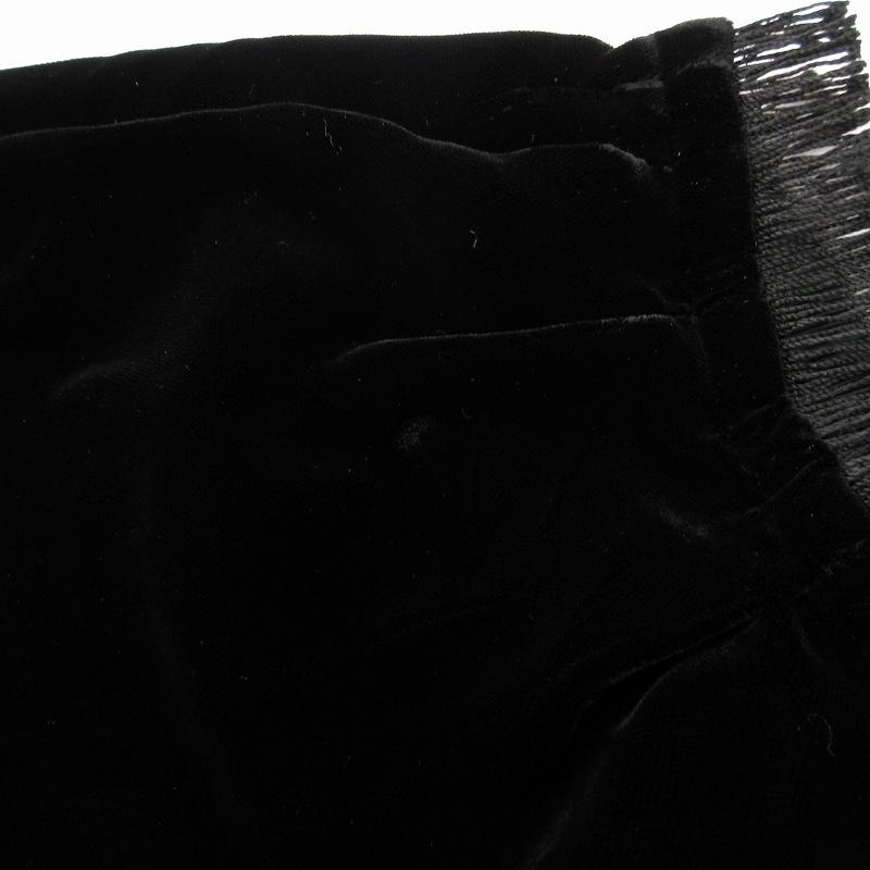 ジョルジオアルマーニ GIORGIO ARMANI バルーンパンツ シルク混 ベロア  