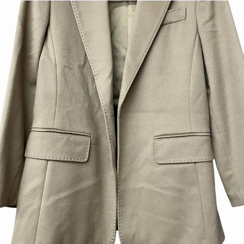【極美品】MaxMara 　マックスマーラ 　テーラードジャケット　カシミヤ　L Max Mara マックスマーラ MAX MARA カシミヤ テーラード ジャケット