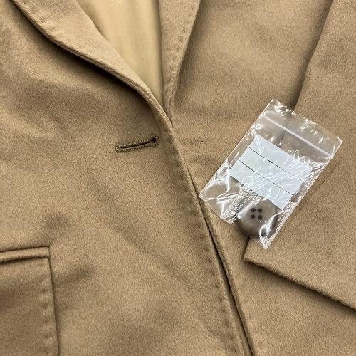 【中古】マックスマーラ MAX MARA カシミヤ テーラード ジャケット キャメル 38 M位 ■GY41 レディース Max Mara（マックスマーラ） カシミヤ テーラード ジャケット キャメル