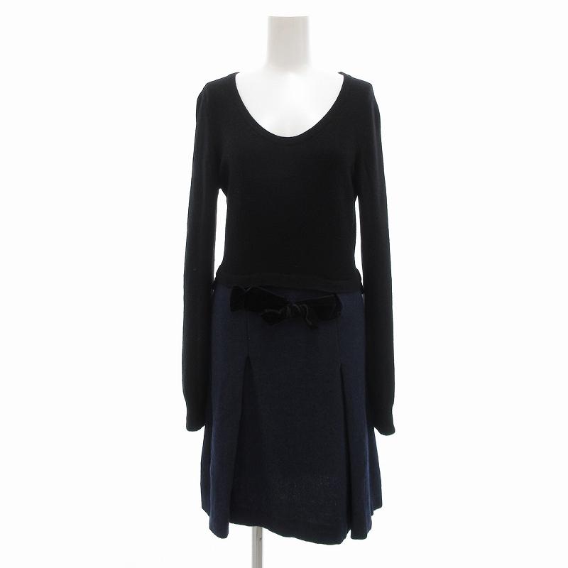 SEE BY CHLOE（シーバイクロエ） ニットワンピース カシミヤ混 ひざ丈