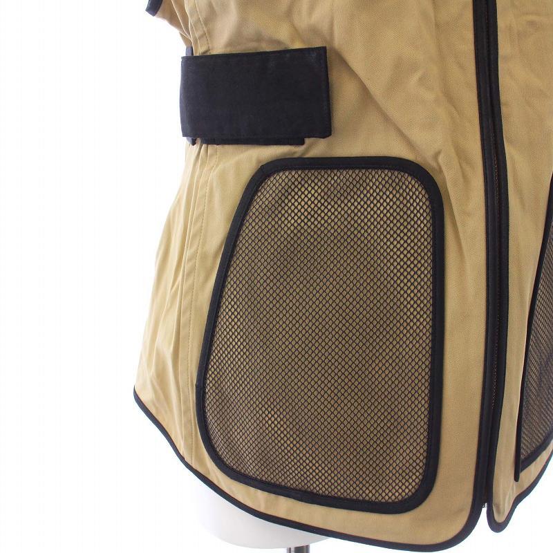 【中古】未使用品 マメクロゴウチ  Mame Kurogouchi 21AW Field Chino Vest ベスト 2 M ベージュ MM21PF JK704 /KH 未使用品 マメクロゴウチ Mame Kurogouchi 21AW Field Chino Vest