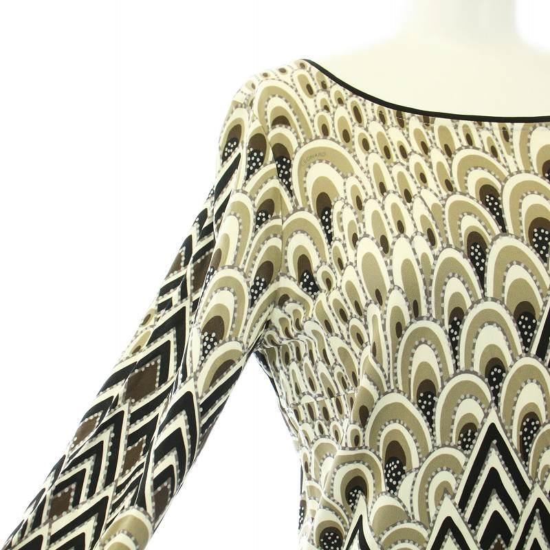 LEONARD（レオナール） LEONARD PARIS カットソー Tシャツ 長袖 総柄