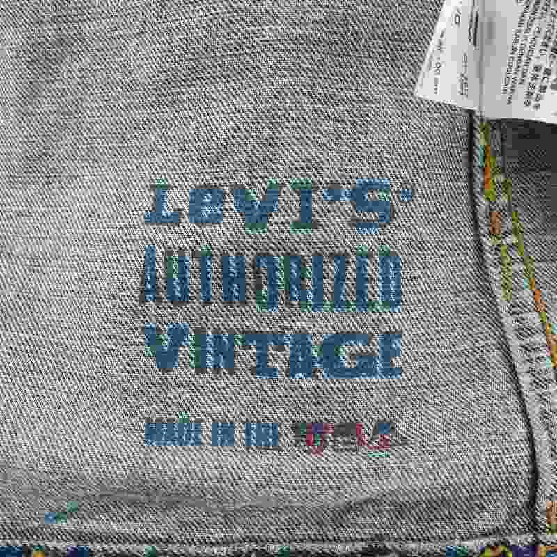 Levi's（リーバイス） Levi's AUTHORIZED VINTAGE USA製 デニム