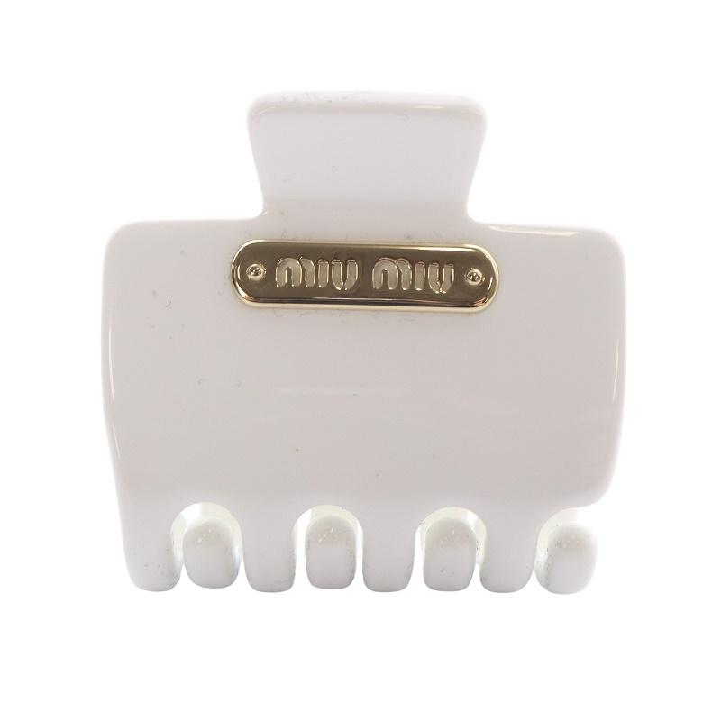 miu miu（ミュウミュウ） プレックス クロウクリップ ヘアクリップ