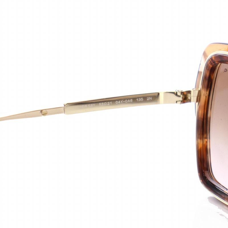 PRADA プラダ サングラス 53□21 ブラウン ゴールド SPR53Y /YM □OH  