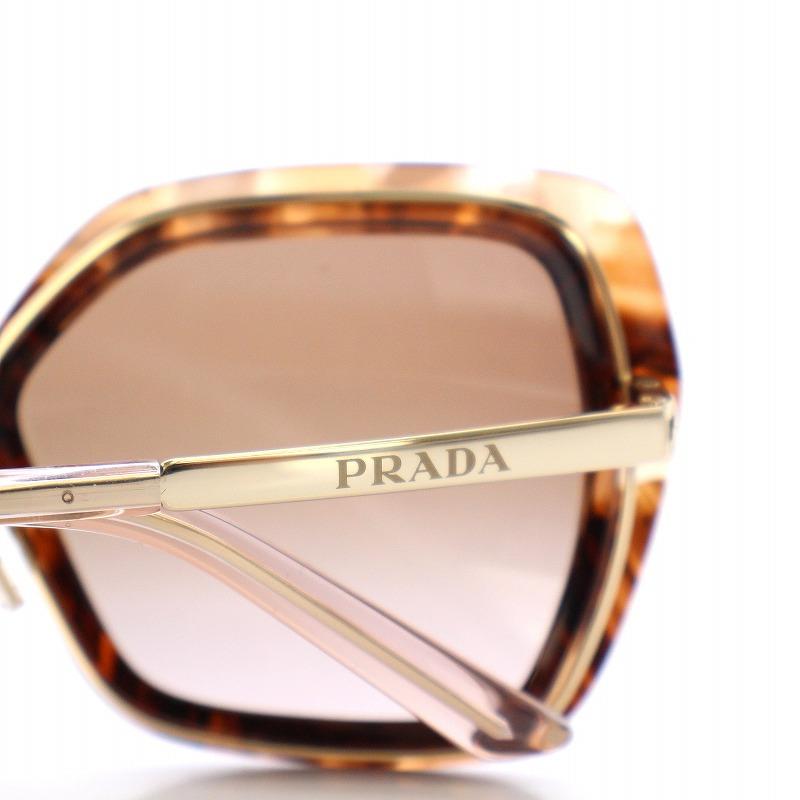 PRADA（プラダ） サングラス 53□21 ブラウン ゴールド SPR53Y /YM