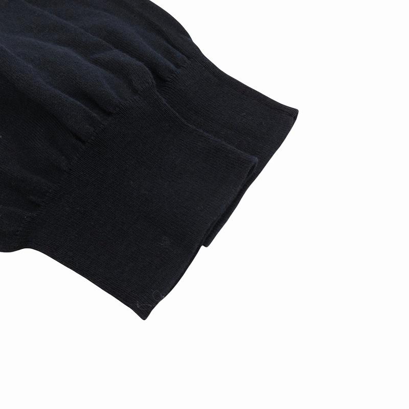 【中古】ギャルリーヴィー トゥモローランド ニット ワンピース タートルネック コットン シルク混 2WAY 長袖 1 紺 ギャルリーヴィー トゥモローランド ニット ワンピース タートルネック