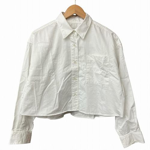 スピック&スパン Spick&Span 23SS クロップド ブラウス シャツ